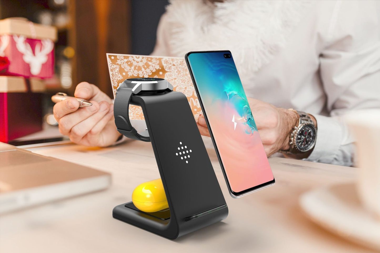 3-in-1 Stand Wireless Charger My Store