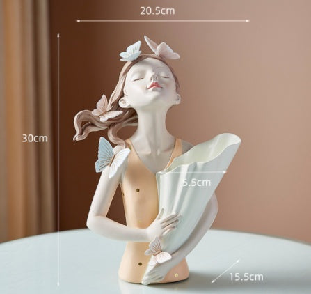 Creative Bubble Girl Vase Simple Decoration My Store