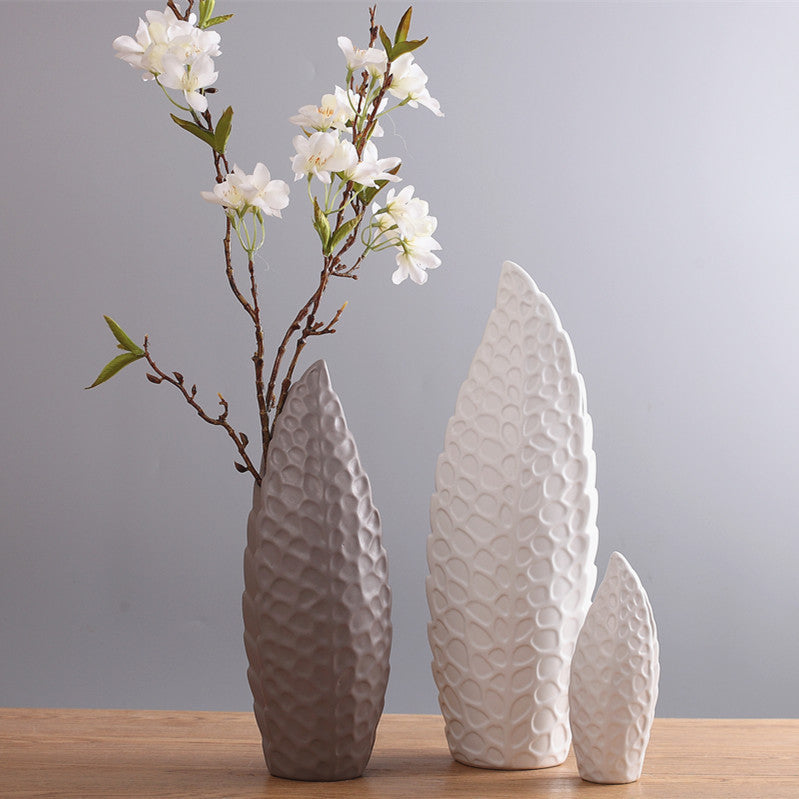 Nordic Style Morden Creative Design Flower Vase Ceramic Home Decor Fashion Vase My Store