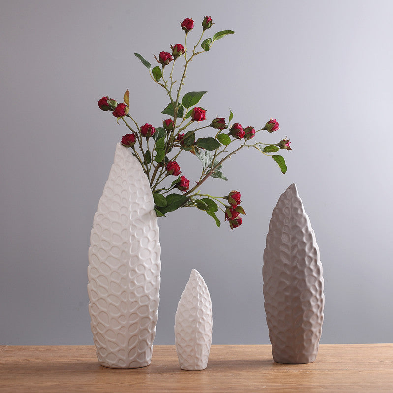 Nordic Style Morden Creative Design Flower Vase Ceramic Home Decor Fashion Vase My Store