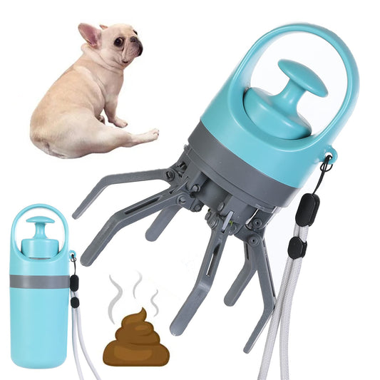 Portable Dog Pooper Scooper with Poop Bag Dispenser – Lightweight and Easy Cleanup My Store