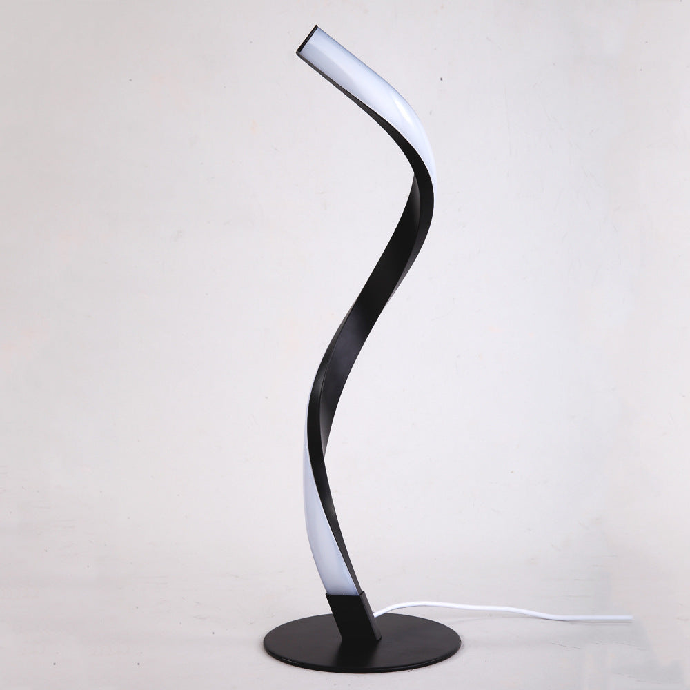 Snake Lamp Spiral Table Lamp Bedroom Bedside Small Night Lamp My Store