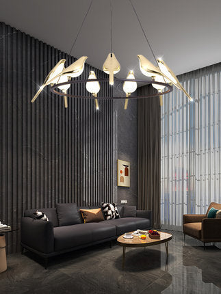 Modern Simple Atmospheric Light Luxury Hall Lamps My Store