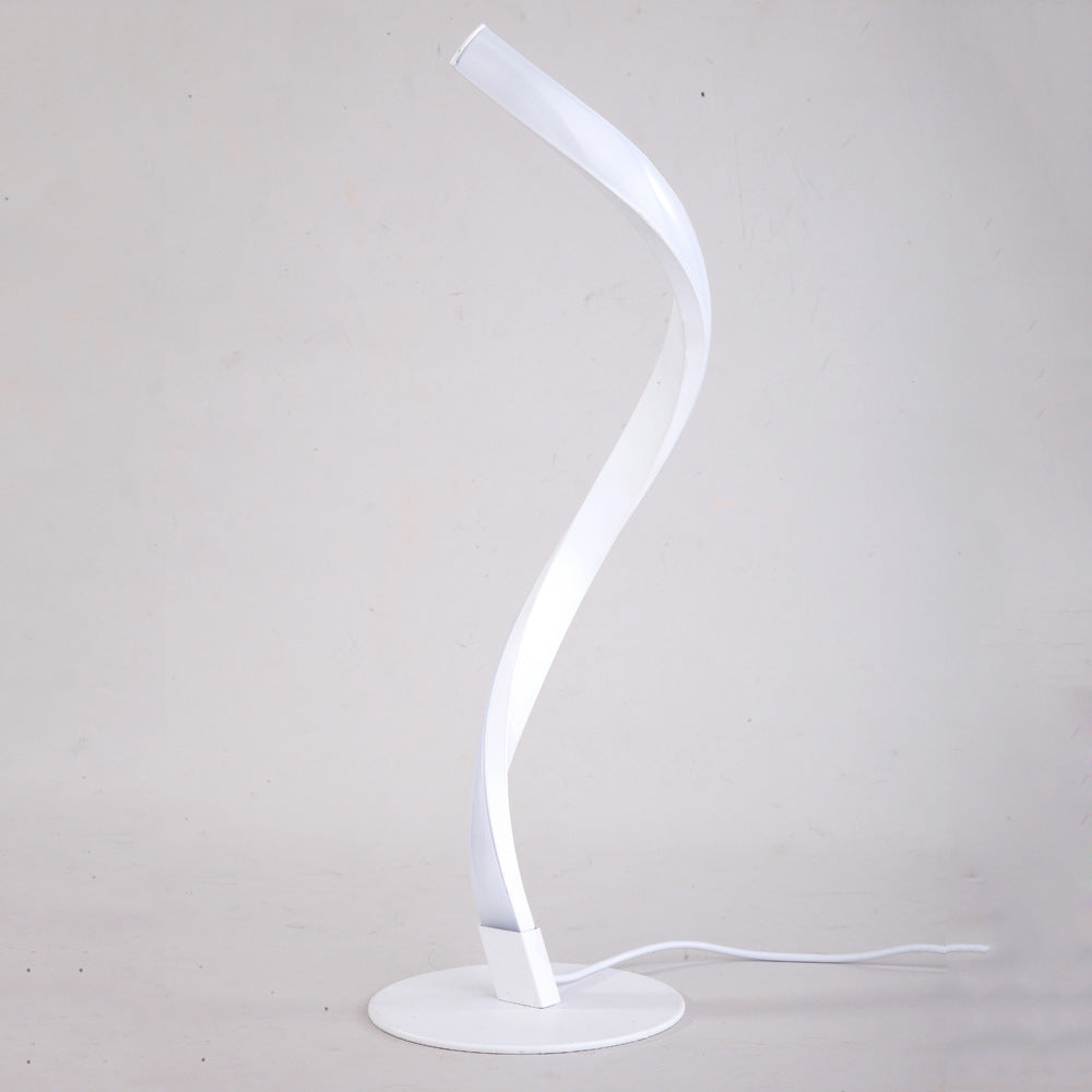 Snake Lamp Spiral Table Lamp Bedroom Bedside Small Night Lamp My Store