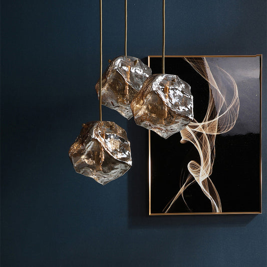 Minimalist Ice Cube Chandelier – Creative Art Lighting for Restaurants My Store