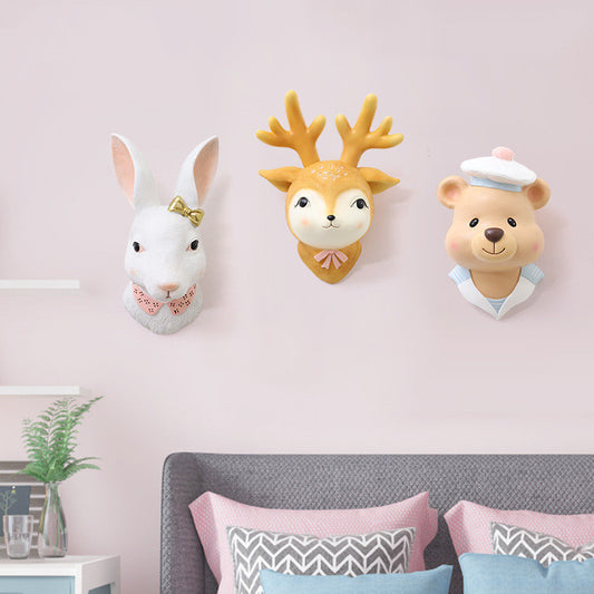 Home Original Cartoon Rabbit Wall Decor My Store